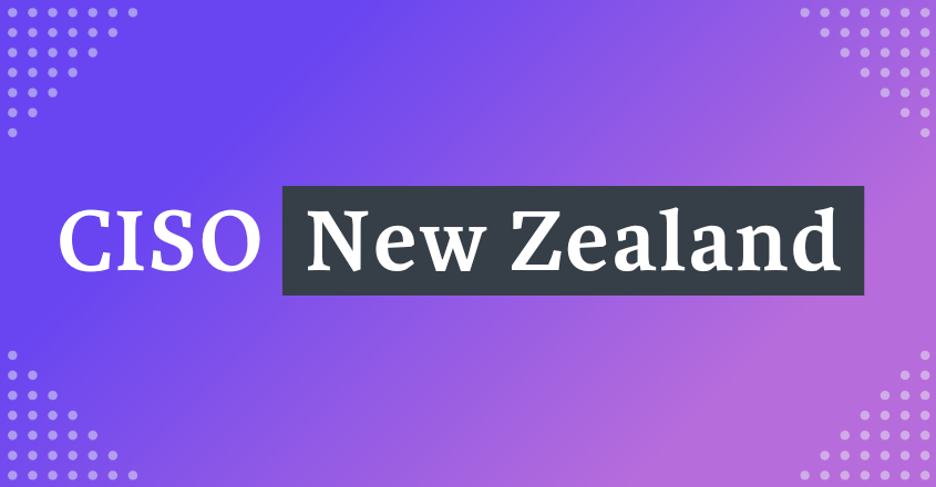 CISO New Zealand 2026 logo